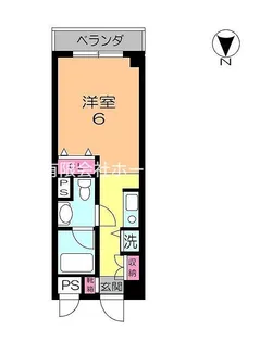 カーサ・マローネ【3階】の間取り
