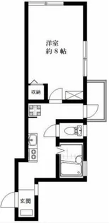 プランドール松庵【2階】の間取り