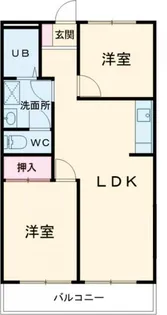 メゾンみついけ【3階】の間取り