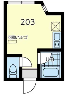 オアシス井土ヶ谷【2階】の間取り