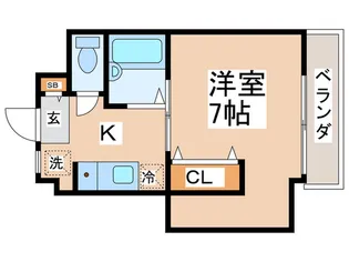 studio18【3階】の間取り