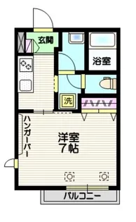メゾン ド フォーレ【1階】の間取り