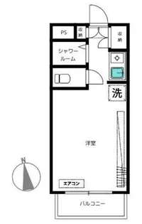 ユースフル練馬【3階】の間取り