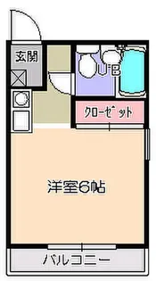 ラシャーレ桜台【2階】の間取り