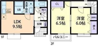 Classeed N【2階】の間取り