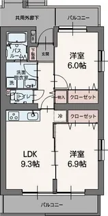 カンパネッロ【1階】の間取り