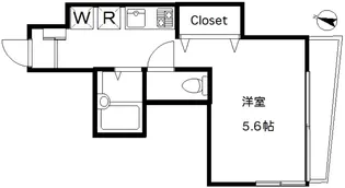 グリーンスペース中目黒【2階】の間取り