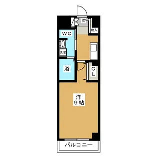 YAMAKI TOWER【4階】の間取り