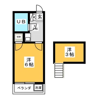サニースポット【2階】の間取り
