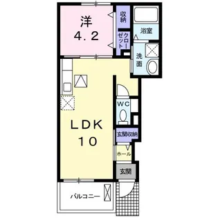 ミラーコロ【1階】の間取り