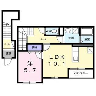 パルム ドール【2階】の間取り