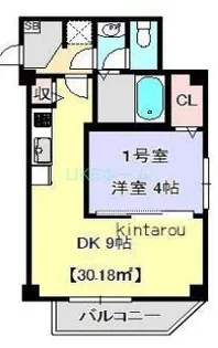フェリーチェ東中山【3階】の間取り