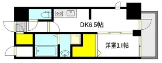 EC広島横川本通り【7階】の間取り