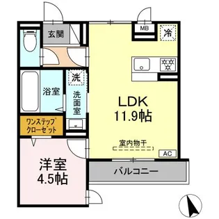 Grandeur Chateau【2階】の間取り