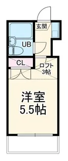 クレールメゾン本鵠沼【2階】の間取り