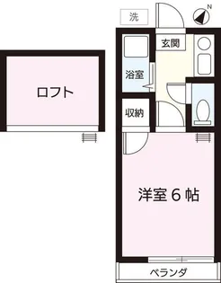 アピロス奥戸【1階】の間取り