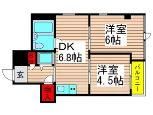 TCHビル【5階】の間取り