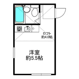 ユナイト黄金町ウォルトンの杜【1階】の間取り