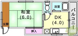 田中ハイツ【3階】の間取り