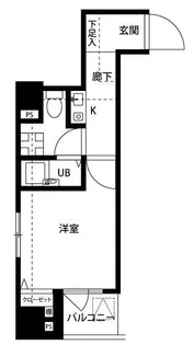 プレール神田佐久間町【6階】の間取り