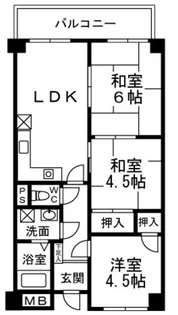 AS東雲ビル【4階】の間取り