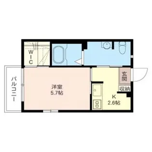 M.ヴァレー【1階】の間取り