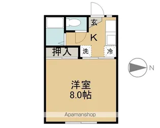 エクセレントイースト【2階】の間取り