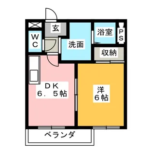 ハレルヤII【2階】の間取り
