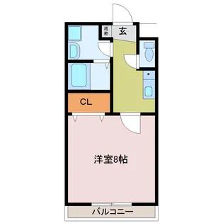 アルティス下池永【2階】の間取り