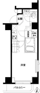 ルーブル木場【2階】の間取り