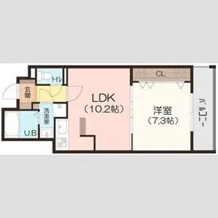 ヴィラ アルシニア【3階】の間取り