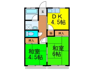 土肥文化【1階】の間取り