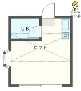 プラザドペルル【1階】の間取り