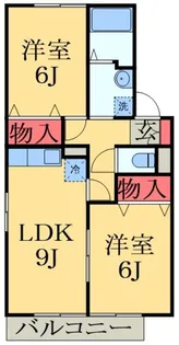 モン・レジーナC【2階】の間取り