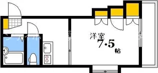 グリーンパーク大芝【4階】の間取り