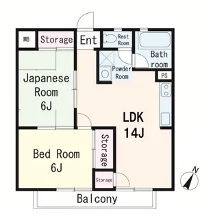 洋光台ハウス【3階】の間取り