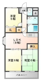 サンガーデン【4階】の間取り