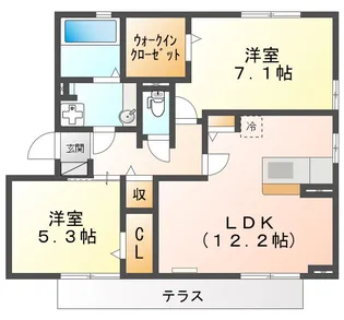 Felice【1階】の間取り