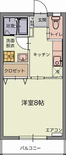 コルディア【1階】の間取り
