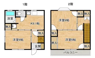塩澤コーポの間取り