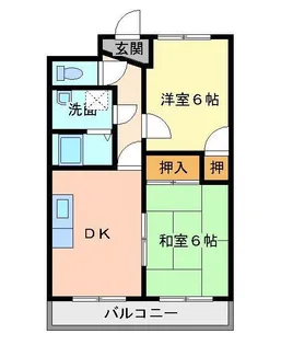 NSビル【4階】の間取り