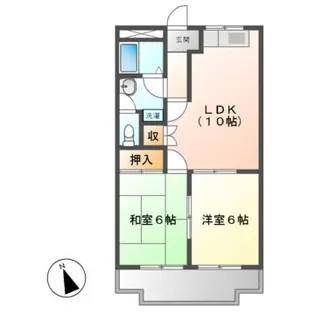 ルイール21【2階】の間取り