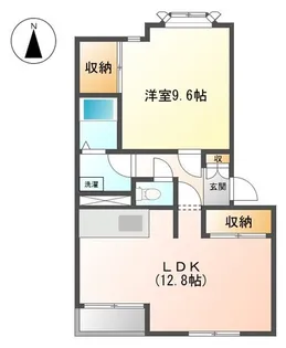 メゾン アルカディア【2階】の間取り