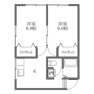 グリーンベルトA【2階】の間取り