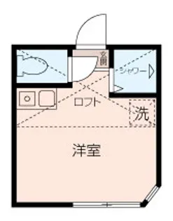 ユナイト田浦キャンドラー【2階】の間取り