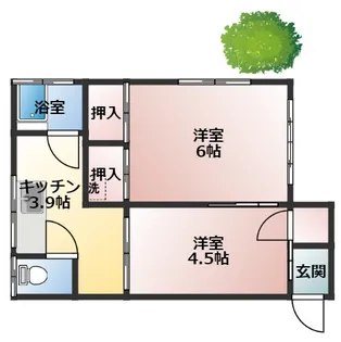 神奈川県横須賀市武2【一戸建】の間取り