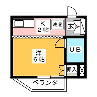 あさみビル【3階】の間取り