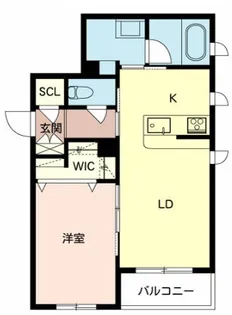 シャーメゾン美登【3階】の間取り