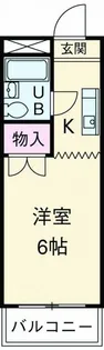 サンアベニューめじろ台【3階】の間取り