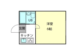 ハイタウンB棟【2階】の間取り